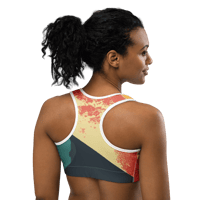 Image 18 of Surf's Up Wave Sports Bra