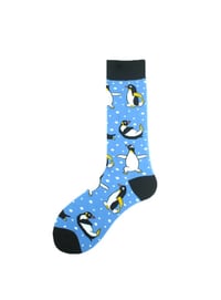 2 pairs of penguin socks 