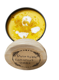 Image 2 of Pineapple Coconut Cake Candle