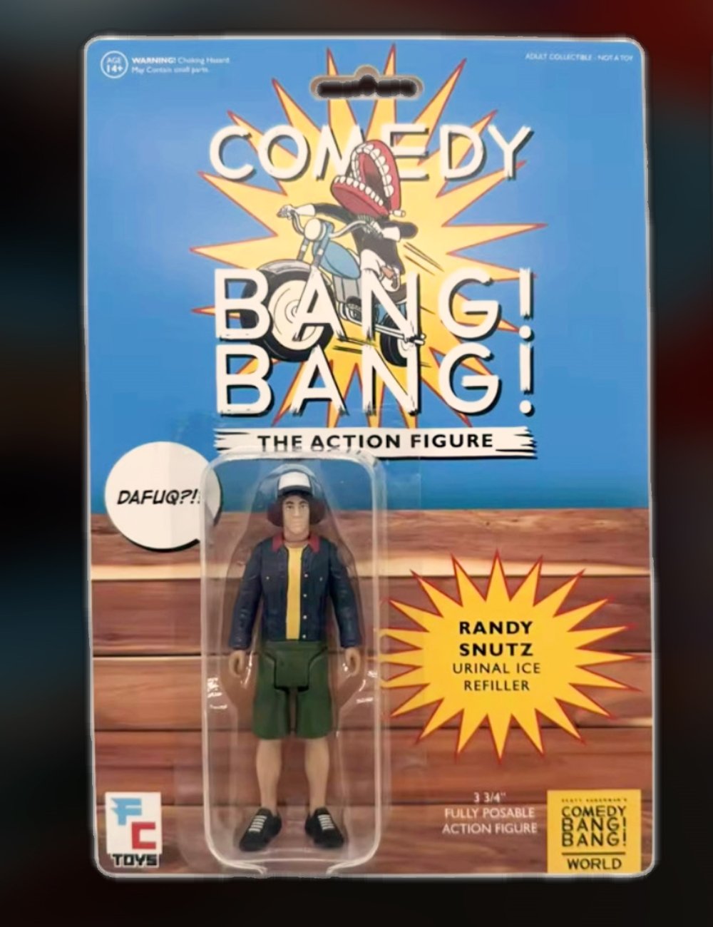 **PREORDER** Comedy Bang! Bang! Series 1 Randy Snutz (Tim Baltz) Figure by FC Toys