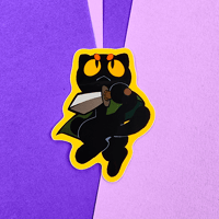Knight Cat Sticker