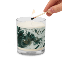 Image 3 of Mineral Light Glass Jar Soy Wax Candle
