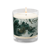 Image 1 of Mineral Light Glass Jar Soy Wax Candle