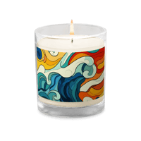 Image 1 of Sunrise Glass Jar Soy Wax Candle
