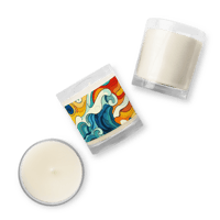 Image 5 of Sunrise Glass Jar Soy Wax Candle