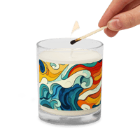 Image 3 of Sunrise Glass Jar Soy Wax Candle