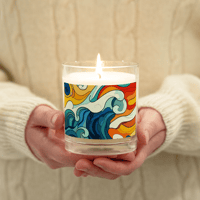 Image 4 of Sunrise Glass Jar Soy Wax Candle
