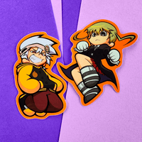 Soul & Maka Stickers