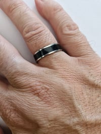 Image 1 of Men's Ring Brand New Black Size 10