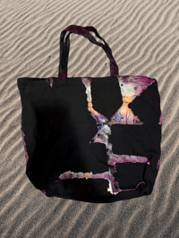 Image 2 of Reverse Dyed Tote Bag #3