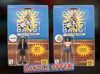 Image 2 of BUNDLE DEAL: RANDY SNUTZ & CARISSA COMEDY BANG! BANG! SERIES 1 FIGURES by FC Toys