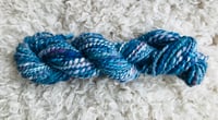 Image 1 of Hand Spun Yarn- Rockpool Blue