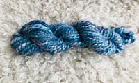 Image 2 of Hand Spun Yarn- Rockpool Blue