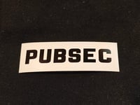 Image 3 of PUBSEC Sticker