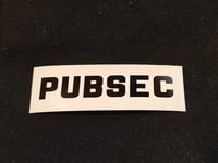 Image 3 of PUBSEC Sticker 