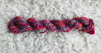 Image 2 of Hand Spun Yarn- Candy Apple