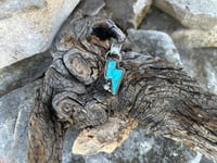 Image 3 of Kingman- Striped Lightning Bolt Pendant