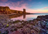 Old Keiss Castle exclusive print