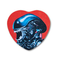 Image 1 of Xenomorph Heart Vinyl Sticker