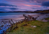 Talmine Boat Wreck exclusive print