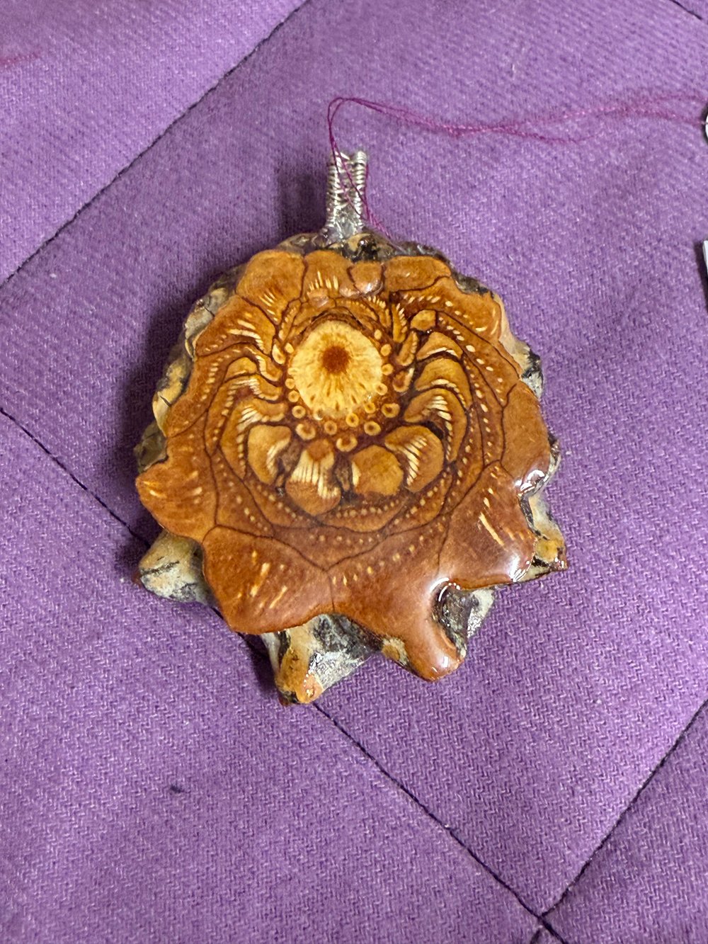 Image of Cornelian Charm | Handmade PNW Jewelry | #52