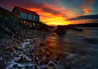 As the sun goes down exclusive print