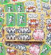 Image 1 of The Mouse Family - Holographic Stickersheet