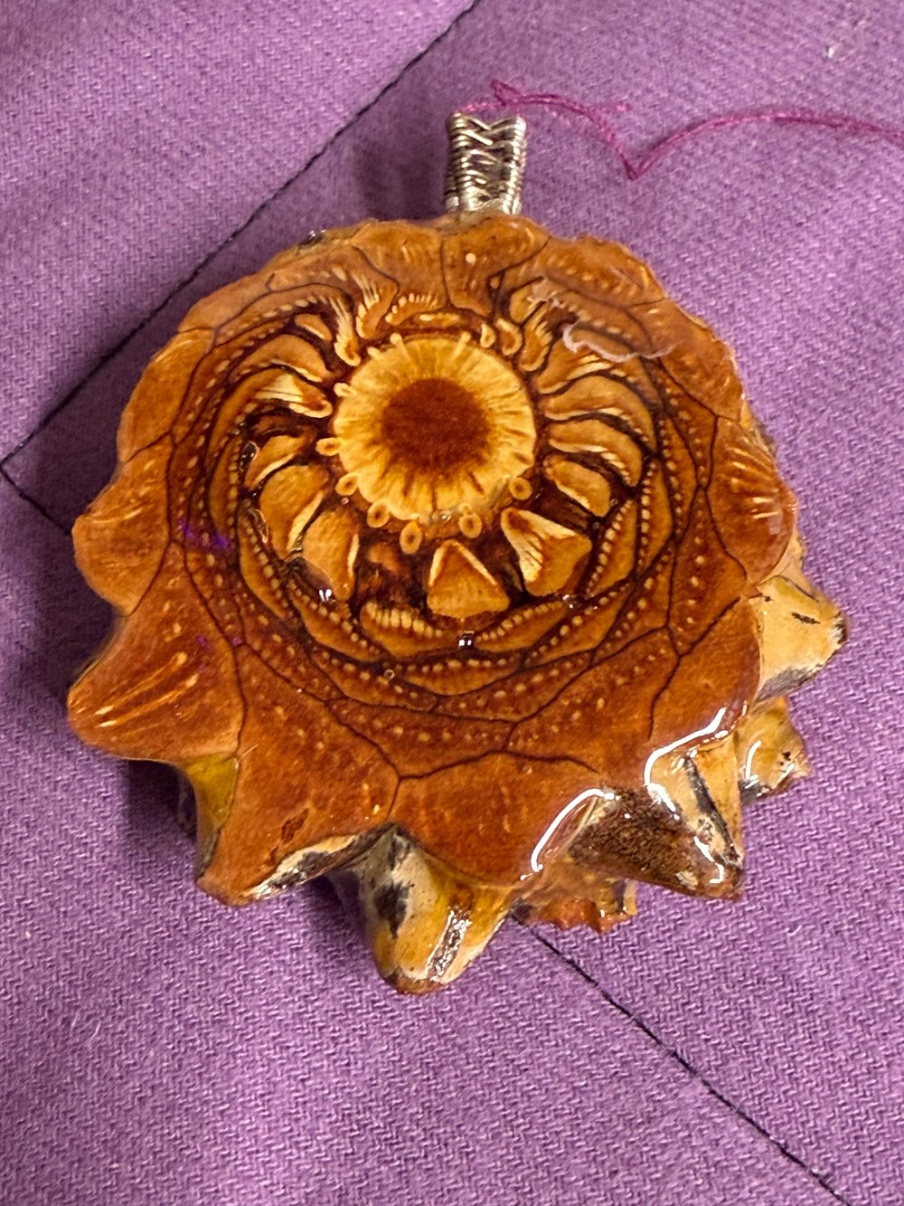 Image of Amethyst Pendant #32
