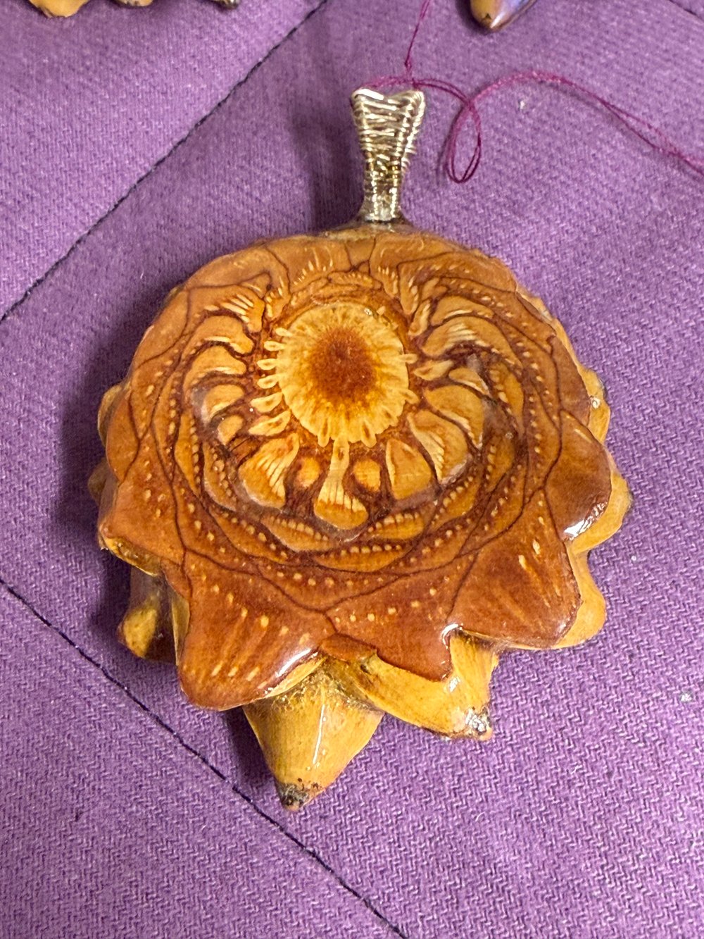 Image of Dalmatian Jasper Pendant #36