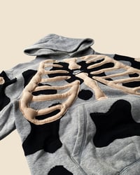 Image 5 of REWORKED NIKE PUFF BONES FLOW HOODIE SIZE M