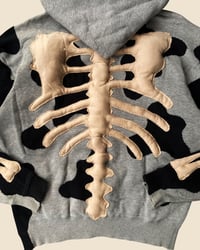 Image 8 of REWORKED NIKE PUFF BONES FLOW HOODIE SIZE M