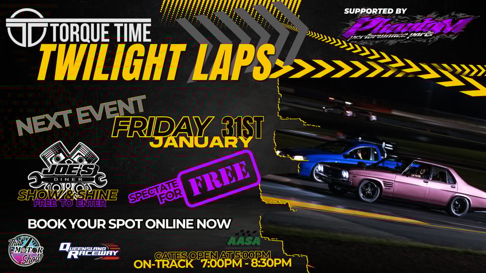 Image of TWILIGHT LAPS 31/01/2025