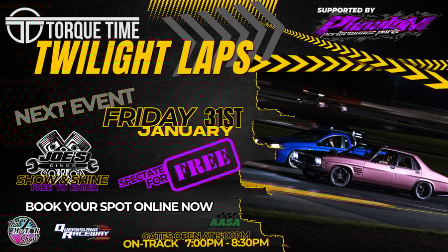 Image of TWILIGHT LAPS 31/01/2025