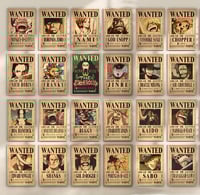 One Piece wanted posters 18-20cm
