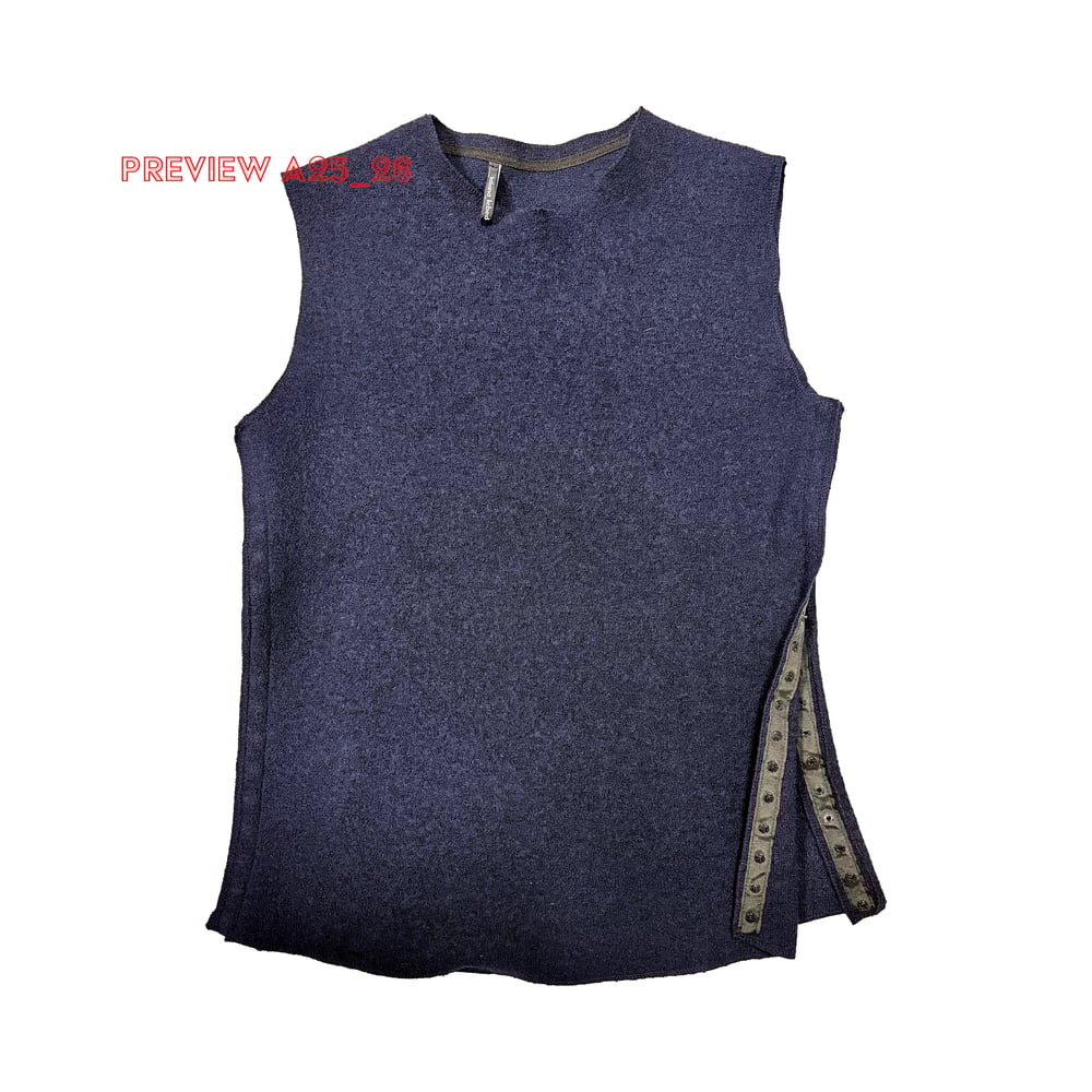 Image of TOP TRANSFORMABLE INTO Boiled wool HH025_023