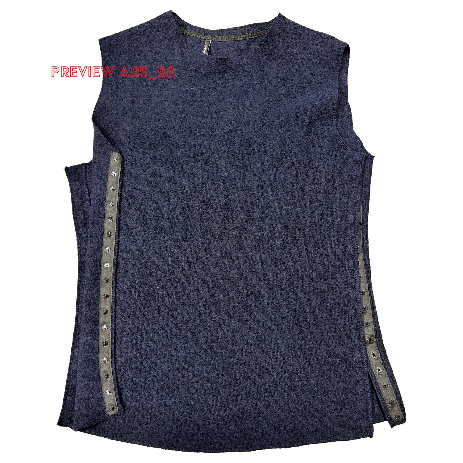 Image of TOP TRANSFORMABLE INTO Boiled wool HH025_023