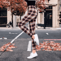 Image 2 of Khaki Yoga Leggings 
