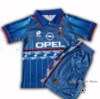 Image 2 of AC Milan 1995 1996 MALDINI kids retro kit
