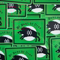 Sussex Boar Motto Sticker