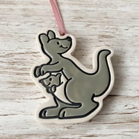 Image 2 of Kangaroo Hanging Ornament