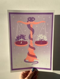 Image 1 of Year of the Snake Risograph Print