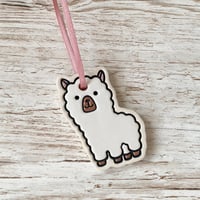 Image 1 of Alpaca Hanging Ornament