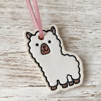 Image 3 of Alpaca Hanging Ornament