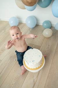 Image 6 of ONE YEAR CAKE SMASH