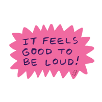 Image of It Feels Good To Be Loud Sticker