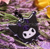 Black Metal Kuromi Keychain