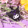 Black Metal Kuromi Keychain