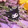 Black Metal Kuromi Keychain