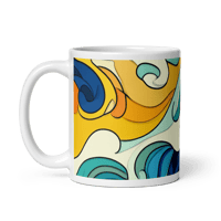 Image 8 of Sunrise White Glossy Mug