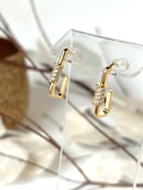 Image of Boucles d'oreilles LOUISON strass